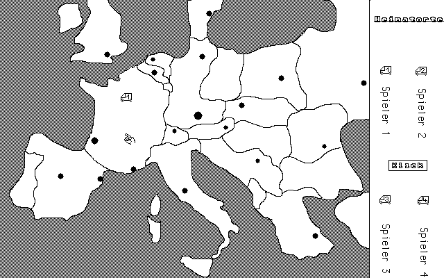 Trucker atari screenshot